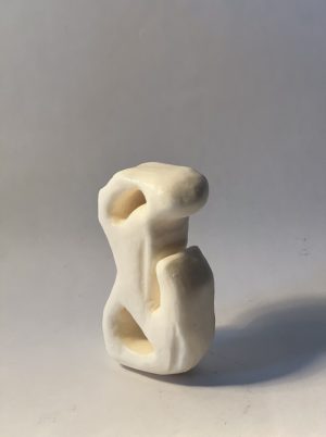 Images of an abstract soap sculpture.